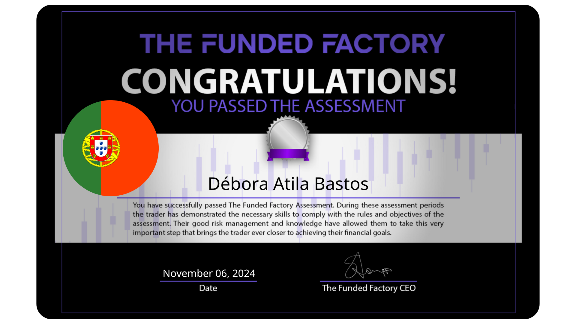 Trading certificate 1
